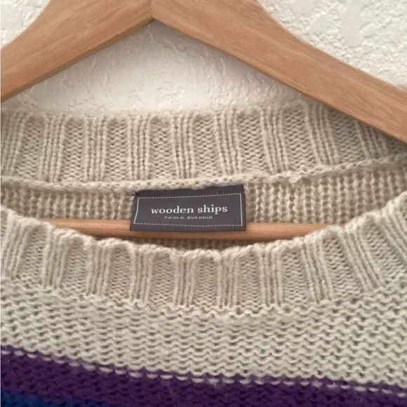 Wooden Ships Wool Rainbow Sweater X / S - Picture 4 of 8